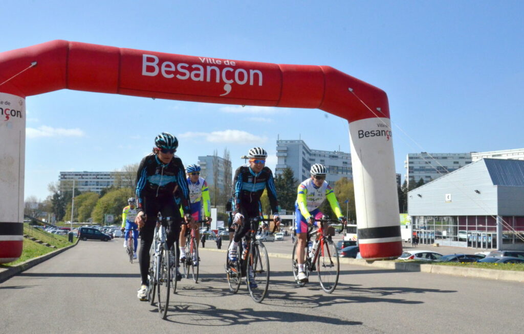 Nouveau partenariat avec le club cycliste de Besançon